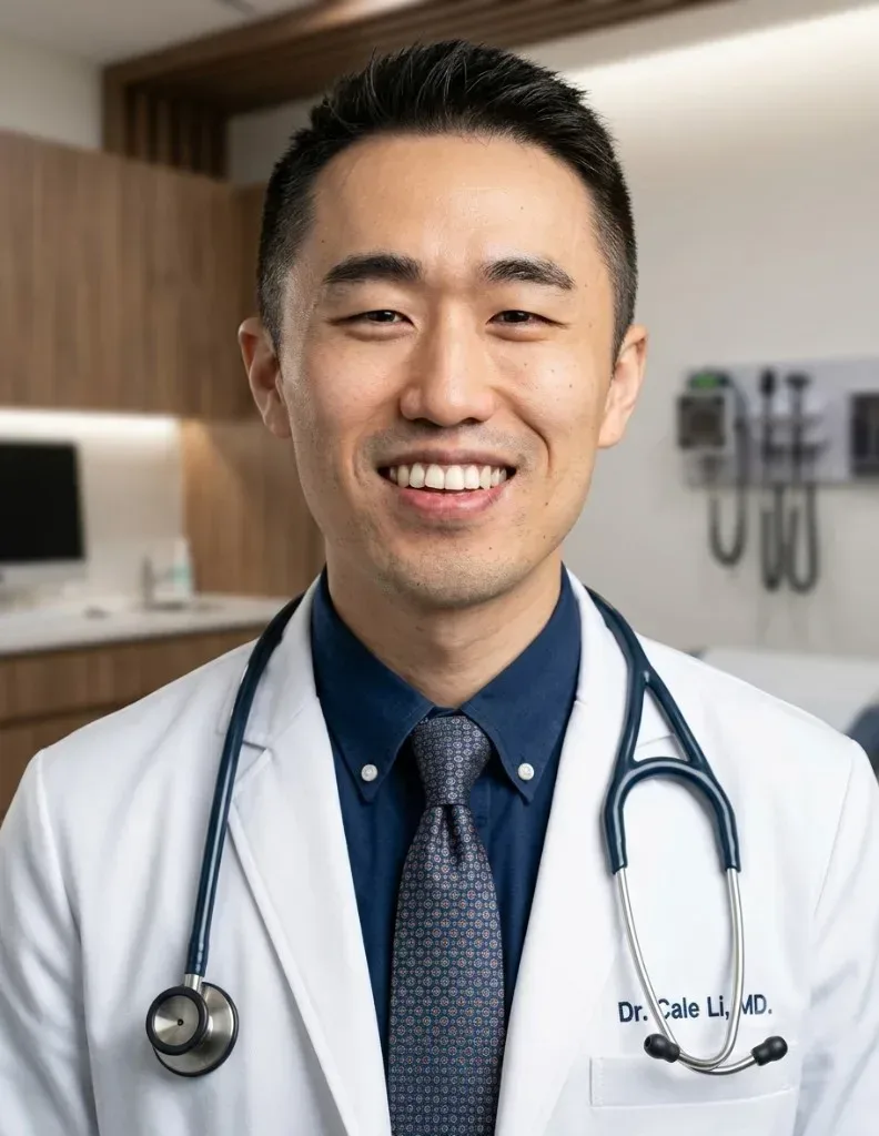 Dr. Cale Li, internal medicine physician at Umbrella Health NYC · 32 West 14th Street, New York, NY 10011 Dr. Cale Li, internal medicine physician at Umbrella Health NYC